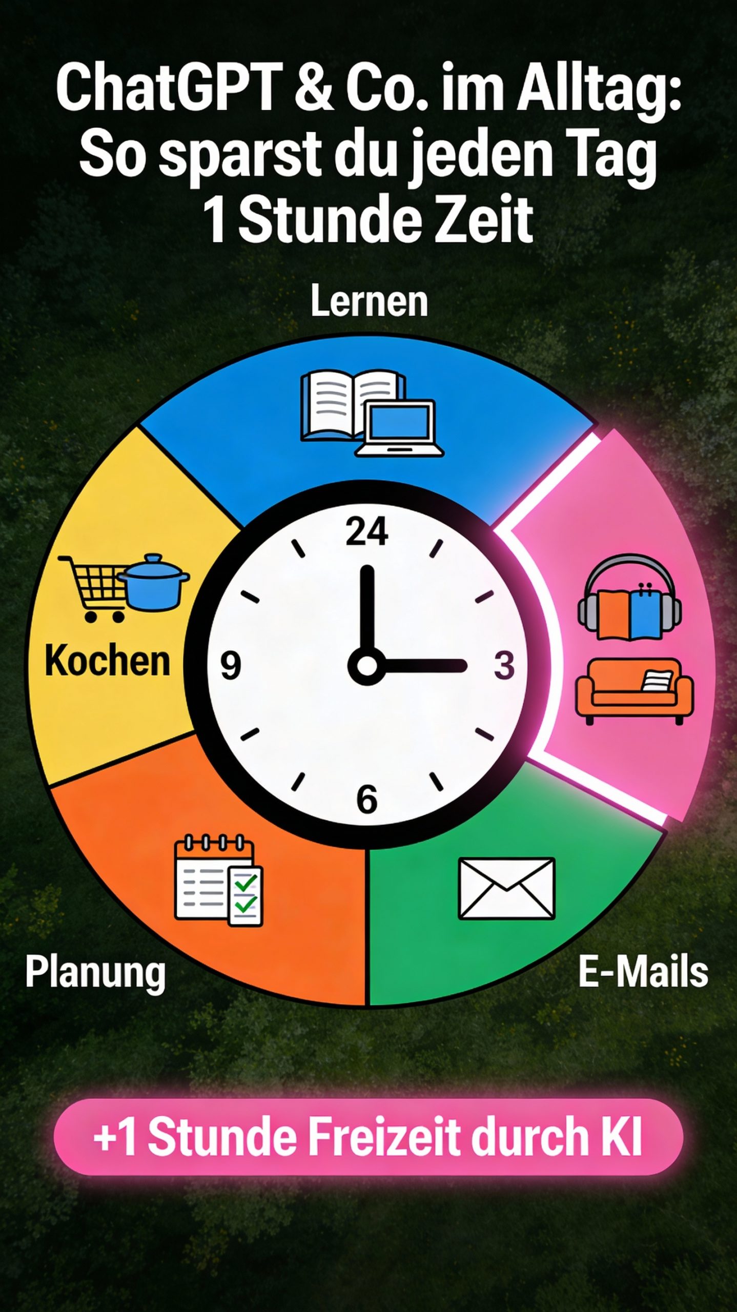 ChatGPT & Co. im Alltag: So sparst du jeden Tag 1 Stunde Zeit